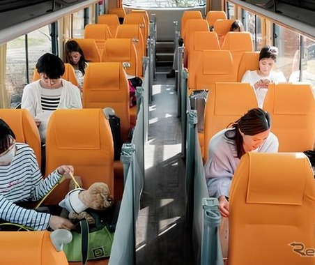 “愛犬との同伴”に特化したバスで行く　クラブツーリズムが企画 画像
