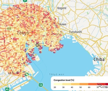 日本国内で渋滞レベル1位は熊本、ラッシュアワーの年間損失154時間…TomTomが調査 画像