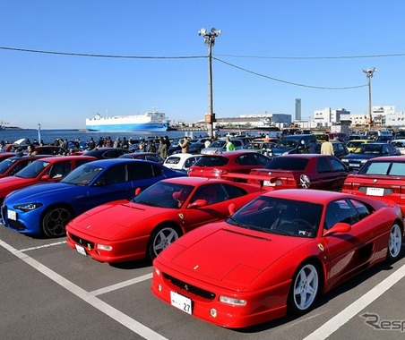 300台を超えるイタフラ車や趣味車が集結…Tipoニューイヤーミーティング with CIAO! FesTrico 2026 画像