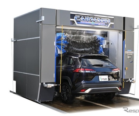 洗車機「リヴェールEX」、間口2600mmに拡大で圧迫感軽減…エムケー精工が2月21日受注開始 画像