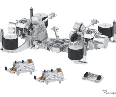 ZFの電動バス用アクスル「AxTrax 2 LF」、インド自動車メーカーが採用…最大20%の省エネ性能 画像