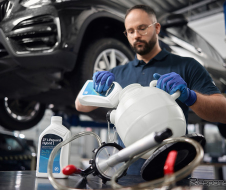 ZF、トランスミッションオイル交換キットを拡充…電動車やハイブリッド車にも対応 画像