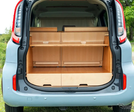 シエンタ専用車中泊キット「VANLIFE ROOMKIT」、トヨタカローラ埼玉・山梨で取り扱い開始…2月26日から 画像