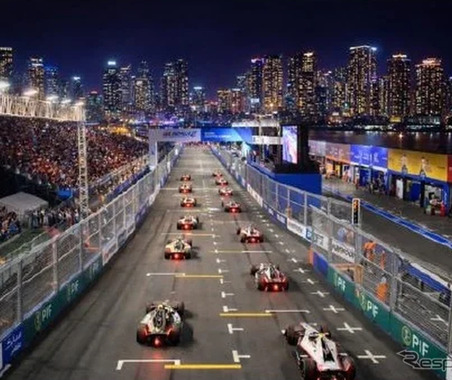 初のナイトレース「フォーミュラE東京大会」、チケット先行予約4月11日スタート 画像