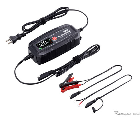 セルスターのバッテリー充電器が進化！ バイク、小型車向け「DRC-310」が2月発売 画像