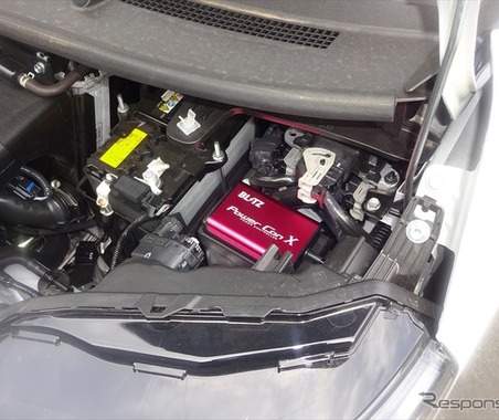 出力モード切り替えOK、ノーマル復帰もスイッチ操作で…ブリッツの「パワコンX」が『ルークス』『デリカミニ』に適合 画像