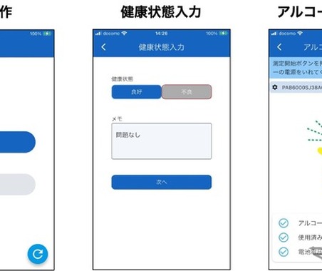 ベトナム運輸業界向け勤怠・安全管理アプリ「HALC」、スマホとアルコール検知器活用…ネットチャート 画像