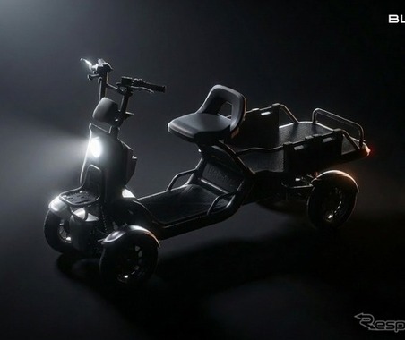 ブレイズ、特定小型原付初の4輪モデルを今春発売へ…免許不要で最高速度20km/h 画像