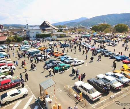 レトロカー約160台が集結、大分・豊後高田市で3月15日開催…昭和63年以前の名車・旧車が勢揃い 画像