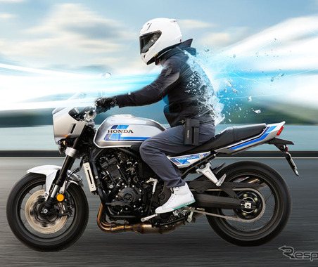 気化冷却で体温を効率的に低下、TAICHIの新型冷却ベスト「リキッドウインド ブースター ライトベスト」発売 画像