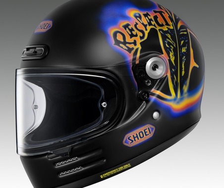 B'z稲葉浩志とSHOEIヘルメットがコラボ！『Glamster』『J・O＋』に受注期間限定の特別モデルが登場 画像