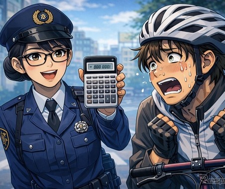 しまった！ 自転車の青切符…反則金はいくらになるのか？ 画像