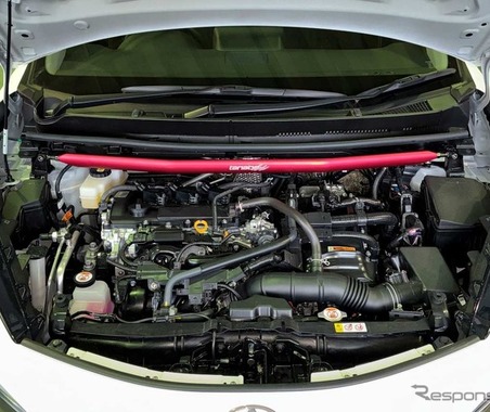 マイチェン後『アクア』のボディを補強、タナベ「ストラットタワーバー・プラス」と「アンダーブレース」を発売 画像