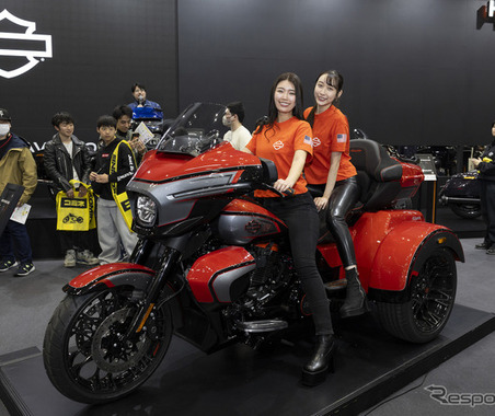 「普通自動車免許で乗れる」新型ハーレーが日本初公開「二輪免許なくてもハーレーの世界観を」…東京モーターサイクルショー2026 画像