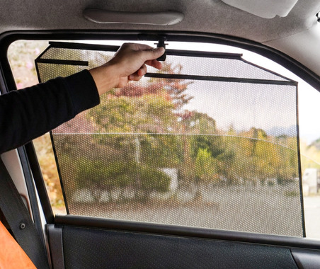 『ハイエース』200系専用「ロール式メッシュサンシェード」発売 画像