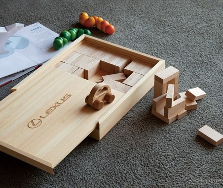 レクサス車の希少木材をアップサイクル、木製玩具をレクサスコレクションで販売開始…なかよしライブラリー 画像