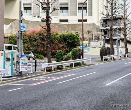 公道にEV急速充電ステーション、品川区上大崎に開設…東京都とe-Mobility Power 画像