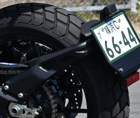 バイクにも「希望ナンバープレート制」10月中旬から導入へ、原付バイクは対象外［新聞ウォッチ］ 画像