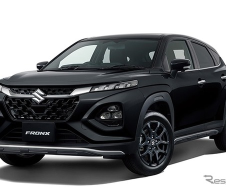 スズキ『フロンクス』、純正アクセサリーキット「ナイトメタル」発売…専用エアロで精悍に 画像