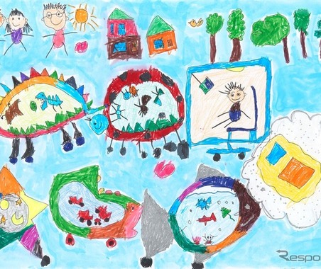 トヨタ「夢のクルマアートコンテスト」、第19回日本コンテスト入賞作品発表 画像