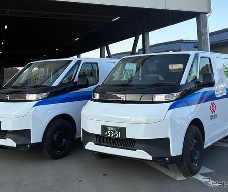 フォロフライのEVバン「F11VS」、九州第1号として2台導入…福岡倉庫 画像