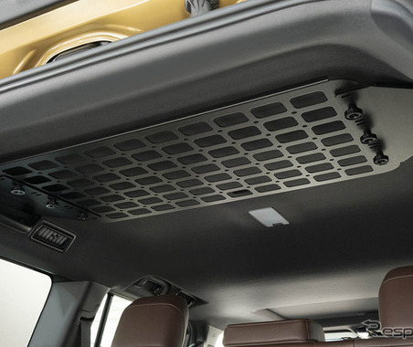 天井のデッドスペースを有効活用、IPF『ランクル250』専用「ルーフストレージパネル」が発売 画像