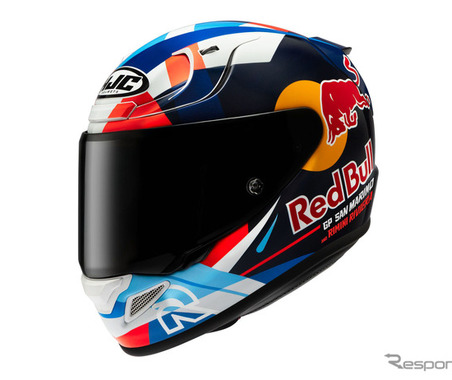 MotoGPのエネルギーをグラフィックで表現、HJCヘルメット『RPHA 12 レッドブル ミサノ GP2』発売 画像