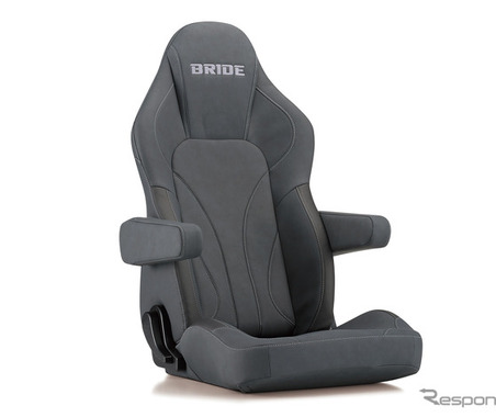 ヌバック調の高触感表皮材を採用、スポーツシート『ストリームス・クルーズ・ヌグレ』登場…ブリッド 画像
