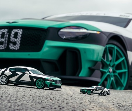 ドリフトするベントレー「Supersports：FULL SEND」、2つのスケールで再現…限定ミニチュア発売 画像