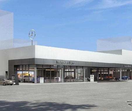 ヤナセ小倉支店、メルセデス・ベンツ販売店の最新CI導入 画像