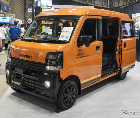 「ジャパントラックショー2026」唯一の軽自動車　スズキ・新型『エブリイ』で“遊びグルマ”の新たな選択肢を提案 画像