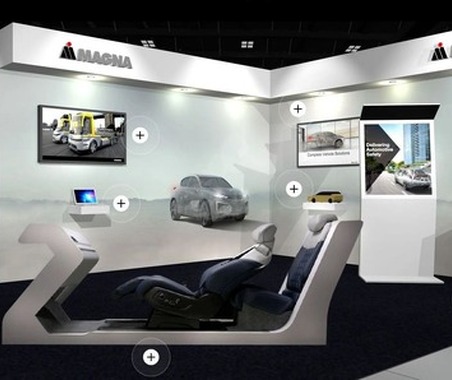 マグナ、ADASやシーティングなど最新技術を展示…人とくるまのテクノロジー展 2026 画像