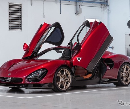 アルファロメオのスーパーカー『33 Stradale』、モビリティデザイン部門で優秀賞…第29回コンパッソ・ドーロ賞 画像