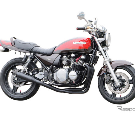 ナップス×モリワキ、『ゼファー750/RS』用モンスターブラックマフラーを限定発売 画像