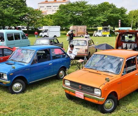 親子で受け継がれた三菱『ミニカ』など…第9回 昭和平成軽自動車展示会 in 道の駅アグリパークゆめすぎと 画像
