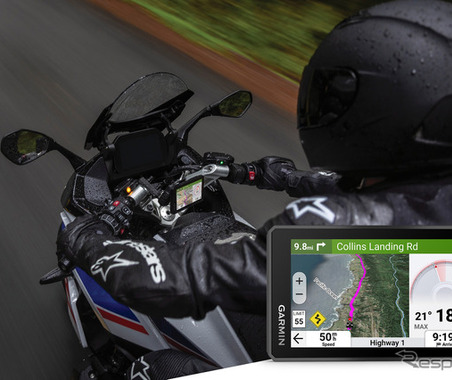 猛暑に強い、バイク用ナビのの最新モデル『zūmo XT3』登場　価格は9万9800円…ガーミン 画像