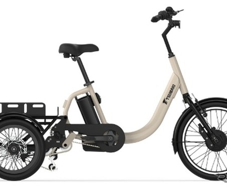 航続最大230km、事業者向けの電動アシスト3輪自転車を「BICYCLE-E・MOBILITY CITY EXPO 2026」で初公開…椿本チエイン 画像