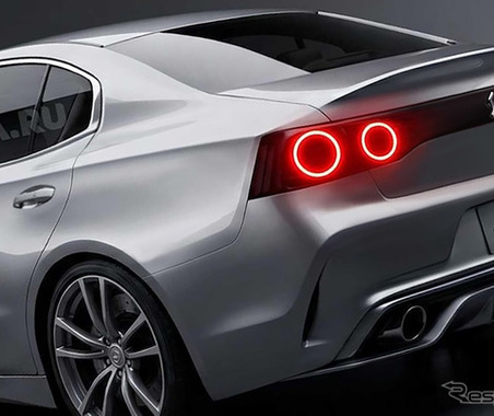 日産『スカイライン』次期型への期待高まる…丸型4灯のテールランプ、Skyline“ロゴ 画像