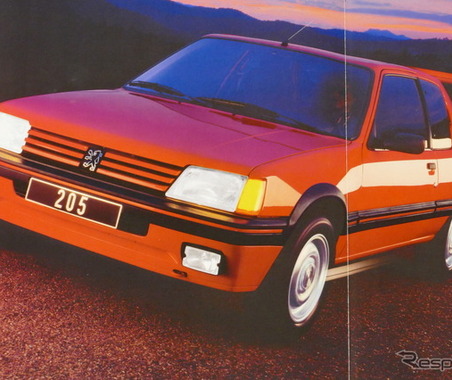 キレのあるエンジンとハンドリングがマニアを惹きつけた…プジョー『205 GTI』【懐かしのカーカタログ】 画像