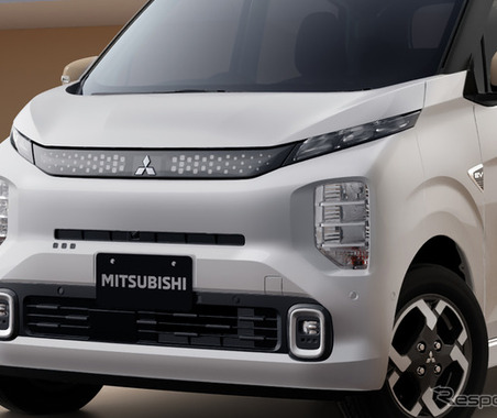 三菱の軽乗用EV「eKクロス EV」がデザイン刷新、コンセント追加も…244万6400円から 画像