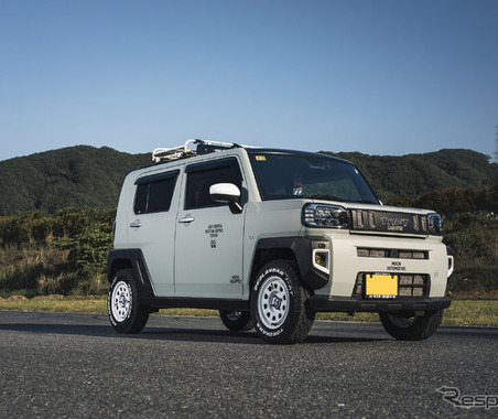 ダイハツ・タフトを、100均アイテム活用でアレンジ「アメリカン商用車風」に！？　アウトドア感を楽しむカスタム…CARTUNE PickUpCars 2026 画像