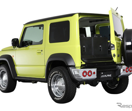 ジムニー3車種向け「横開き電動リアゲート」が登場…アルパインニューズ、9万9000円で発売 画像
