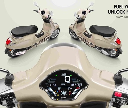 ベスパ『プリマベーラ』『スプリント』2026年モデル発売、53万3500円から…80周年記念車も登場 画像