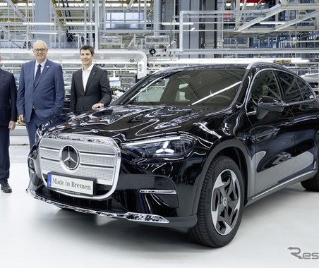 メルセデスベンツ・新型GLC、発売3か月の受注が電動車史上最多に…独ブレーメン工場で量産開始 画像
