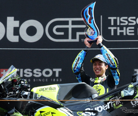 オートバイ世界選手権「MotoGP」で小椋選手初優勝、日本勢22年ぶり快挙［新聞ウォッチ］ 画像