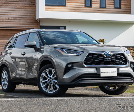 米国製SUV「ハイランダー」右ハンドルで860万円…全国のトヨタ販売店で8月1日から発売 画像