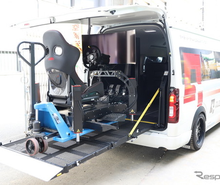 ドライビングシミュレーター搭載車「どこシミュ」導入…SPK、社内アイデアを4か月で事業化 画像