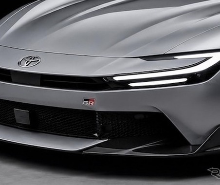 トヨタ・次期「GRスープラ」はハンマーヘッド顔！？　 450ps級ハイブリッドで2027年登場の可能性 画像
