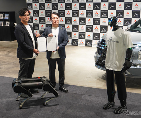日本発の「ヒューマノイドロボット」量産へ…三菱自動車とハイランダーズが協業　2027年中に1000台生産見込む 画像