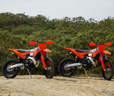 KTM・XC/XC-Fシリーズ6モデル登場、新グラフィックと電子制御を採用　123万9000円から 画像
